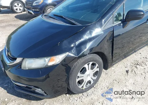 2014 Honda Civic Hybrid z USA, uszkodzony, nr VIN 19XFB4F36EE000810